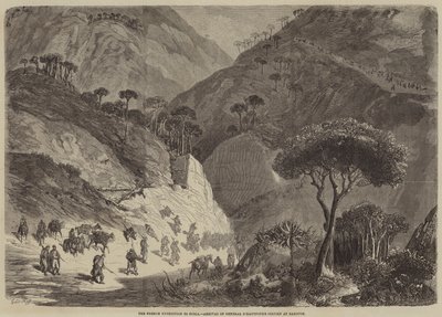 La spedizione francese in Siria, arrivo della colonna del generale DHautpoul a Barouck da Gustave Dore